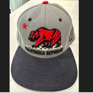 California Republic Snapback Hat Zephyr The Hat